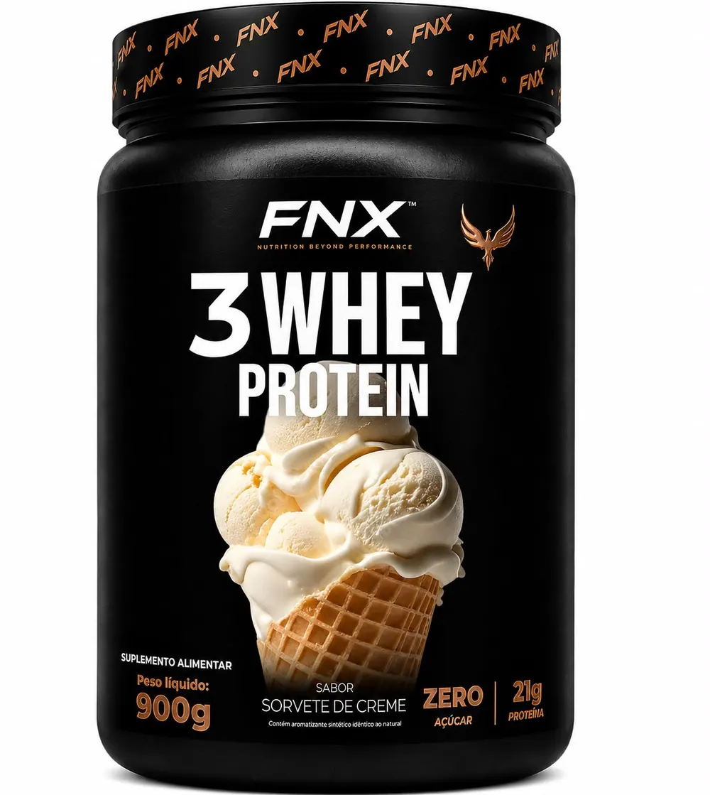 3Whey Protein Sorvete de Creme